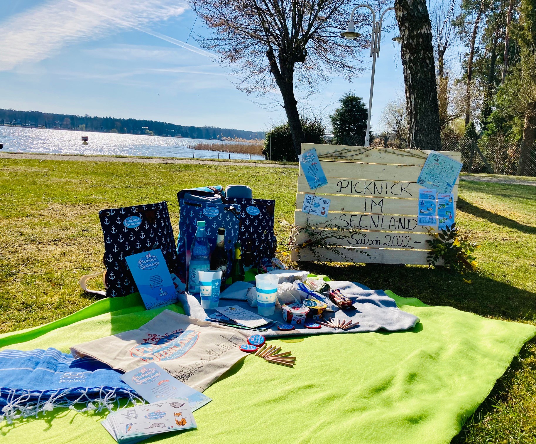 PicknickSaison 2022 im Seenland gestartet Metropolregion Ost